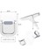 Siyah Ifxlıfe Küçük Dizüstü Bilgisayar Standı Ipad Standı Çinko Alaşım Mini Taşınabilir Dizüstü Bilgisayar Standı Macbook Air Için Uygun/pro Standı 10-18 Inç (Yurt Dışından) 5