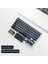 Dark Kablosuz Bluetooth Klavye Apple Telefonlar Için iPad Pro 11 2023 12.9 Ipadair 4 Huawei Xiaomi Için Iso Için: Android Windows Klavye (Yurt Dışından) 5