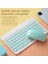 Koyu Yeşil iPad Klavye ve Fare Kombinasyonu Için Kablosuz Bluetooth Klavye Teclado iPad Xiaomi Samsung Huawei Tablet Android Ios Windows (Yurt Dışından) 5