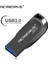 Siyah 128GB Usb3.0 Flash Sürücü Süper Mini 32GB Pendrive Metal 4g 8gb 16GB 32GB 64GB 128GB Kalem Sürücü USB 3.0 Minik Hafıza Çubuğu U Disk Cle USB (Yurt Dışından) 2