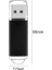 Siyah 512M USB Flash Sürücü USB 2.0 Pendrive Çinko Alaşım Jump Sürücü Bilgisayar Depolama Cihazı Şeffaf Kapaklı 64MB/128MB256MB/512MB/1G/2G/4G (Yurt Dışından) 1