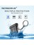Siyah 64GB Süper Mini Metal Pendrive 32GB Yüksek Hızlı USB Flash Sürücü Cle USB Stick 64GB 128GB Flash Bellek Flash USB Anahtarlık ile (Yurt Dışından) 5