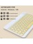 Sarı 1 Bluetooth Klavye Kablosuz Fare Pad Pro 11 2021 12.9 10.5 10.2 Air 4 Huawei Xiaomi Için Iso Için: Android Windows Klavye (Yurt Dışından) 4