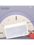 Grimsi Mor Oloey Yeni 10 Inç Kablosuz Klavye Fare Seti iPad Tablet Mini Bilgisayar Telefonu Laptop Için Bluetooth Uyumlu Klavye (Yurt Dışından) 5