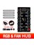 5V 3pın 4d 12V 4pin Rgb 5V 3 Pin Argb Kablo Ayırıcı Hub Sata/4d Powered Uzatma Kablosu Adaptörü LED Şerit Işık Pc Rgb Fan Soğutucu Kontrolü (Yurt Dışından) 3