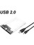 USB 2.0 USB Type-C 2.0/3.0/3.1 Şeffaf Araç Ücretsiz 2.5 Inç Gen2 10/5gbps Sata Iıı Harici Sabit Disk HDD Muhafaza SSD Kasa Kutusu Uasp (Yurt Dışından) 1