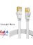 Düz Beyaz 1.5 M 90 Derece Cat6 Düz Ethernet Kablosu 1000 Mbps 250 Mhz Cat6 RJ45 Ağ Ethernet Yama Kablosu Lan Kablosu Bilgisayar Yönlendirici Dizüstü Bilgisayar Için (Yurt Dışından) 5