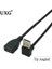Aşağı 100 cm 10 cm 20 cm USB 2.0 A Erkek Kadın 90 Açılı Uzatma Adaptör Kablosu Usb2.0 Erkek Kadın Sağ/sol/aşağı/yukarı Siyah Kablo Kablosu (Yurt Dışından) 4