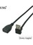 Aşağı 100 cm 10 cm 20 cm USB 2.0 A Erkek Kadın 90 Açılı Uzatma Adaptör Kablosu Usb2.0 Erkek Kadın Sağ/sol/aşağı/yukarı Siyah Kablo Kablosu (Yurt Dışından) 5