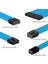 Sky Bule 30CM Ukyee Psu Güç Kaynağı Uzatma Kablosu Naylon Örgülü Atx 24PIN Pcie Çift Üçlü 8-Pin 6+2pin Kablo 24-Pin Anakart Uzatma (Yurt Dışından) 3