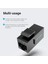 10 Pcs-Beyaz Vention RJ45 Konektörü Cat6 Ethernet Adaptörü Dişi - Dişi R J45 8P8C Ethernet Kablosu Için Ağ Genişletici Uzatma Kablosu (Yurt Dışından) 4