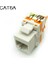 CAT6A 5 Adet Omay RJ45 Keystone Jack, Cat6 CAT5E CAT6A Aracı Ücretsiz Kendinden Kilitleme Modülü Adaptörü Hiçbir Punch-Down Aracı Bağlantı Elemanları (Yurt Dışından) 1