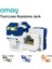 CAT6A 5 Adet Omay RJ45 Keystone Jack, Cat6 CAT5E CAT6A Aracı Ücretsiz Kendinden Kilitleme Modülü Adaptörü Hiçbir Punch-Down Aracı Bağlantı Elemanları (Yurt Dışından) 2