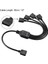 Anakart Rgb Sync Splitter 5 V 3pin Argb Sync Hub Transfer Uzatma Kablosu M/b Asus Gıgabyte Msı 1 Ila 4 Güç Splitter (Yurt Dışından) 2