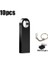Black-C3 2gb 10PCS Ücretsiz Özel Logo USB Flash Sürücü 4gb 8gb 2.0 Yüksek Hızlı Kalem Sürücü 16GB 32GB 64GB 128GB Pendrive Metal USB Stickler Anahtarlı (Yurt Dışından) 1
