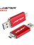 Pembe 64GB Jaster 2'si 1 Arada USB Flash Sürücü Yüksek Hızlı Tip-C 3.0 4gb 8gb 16GB 32GB 64GB 128GB Ücretsiz Özel Logo Iş Hediyesi Memory Stick (Yurt Dışından) 2