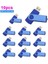 Mavi USB 2.0 16GB x 10 Adet 10 Adet/grup USB Sopa Mini Kalem Sürücü USB Flash Sürücüler 128 GB Pendrive 64GB 32GB 16GB Metal Disk Cle USB Ücretsiz Özel Logo (Yurt Dışından) 1