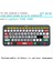 KT-218 Klavye Çıkartmalar Logitech K480 K380 Kablosuz Bluetooth Klavye Düğmesi Çıkartmalar Karikatür Anime Kişilik Yaratıcılık Sevimli (Yurt Dışından) 2