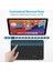 Tablet iPad Için Siyah Ingilizce Klavye Kablosuz Bluetooth Fare Klavye iPad 10.2 Pro 11 12.9 Hava 10.5 9.7 Mini iPhone Için Arkadan Aydınlatmalı Klavye (Yurt Dışından) 3