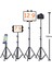095 L16 iPad Standı Tripod Için Tablet Tutucu Standı 8 ''9.7'' 10.1'' Pro 12.9 iphone 11 12 Cep Telefonu Samsung Için Yüksekliği Ayarlanabilir (Yurt Dışından) 2