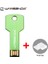 Yeşil 128 GB Wansenda Anahtar USB Flash Sürücü Su Geçirmez Kalem Sürücü 128 GB 64 GB 32 GB 16 GB 8 GB Pendrive Bellek Diski 2.0 Thumbdrive (Yurt Dışından) 1