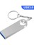 Gümüş 3.0 8gb Metal Anahtarlık USB 3.0 Flash Sürücü Metal Kalem Sürücü 128GB 64GB 32GB 16GB 8gb Pendrive Su Geçirmez Bellek USB Sopa Yüksek Hızlı (Yurt Dışından) 1