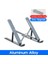 N3 Gri Ls N8 Dizüstü Bilgisayar Standı Macbook Için Alüminyum Ayarlanabilir Taşınabilir Daha Stabe Dizüstü Bilgisayar Standı Soğutma Standı Katlanabilir Dizüstü Tutucu (Yurt Dışından) 1