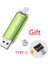 Mikro USB -B 64GB Gerçek Kapasiteli Kalem Sürücü 256GB Cep Telefonu Flash Sürücüleri 128GB Ücretsiz Logolu USB Bellek 64GB Type-C Bellek Çubuğu ile 32GB U Disk 16GB (Yurt Dışından) 1