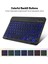 10 Inç Ingilizce Set Bluetooth Klavye ve Fare Seti Rusça Kablosuz Klavye Ispanyolca Şarj Edilebilir Klavyeler ipad Telefon Dizüstü Tablet (Yurt Dışından) 1