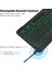 10 Inç Ingilizce Set Bluetooth Klavye ve Fare Seti Rusça Kablosuz Klavye Ispanyolca Şarj Edilebilir Klavyeler ipad Telefon Dizüstü Tablet (Yurt Dışından) 2