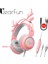 Pembe Rgb Sevimli Kulaklık Gamer Mikrofon ile Kız Oyun Kulaklığı Pc Için Ps4/5 Xbox Dizüstü Gürültü Iptal Kablolu Kulaklık Hediye (Yurt Dışından) 1