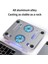 P11 Gümüş Laptop Standı Macbookpro Dizüstü Standı Katlanabilir Alüminyum Alaşımlı Tablet Standı Braketi Dizüstü Bilgisayar Tutucu Soğutma Fanı Braketi Yükseltici (Yurt Dışından) 4