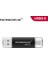 Siyah 64 GB 3 In 1 Otg USB 3.0 Kalem Sürücü USB Flash Sürücü 16 GB 32 GB 64 GB Flash Sürücü 128 GB Android Mobil Için Ücretsiz C Tipi Adaptör (Yurt Dışından) 1