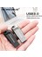 Siyah 128GB Yeni USB Flash Sürücü 64GB Metal USB 3.0 Gümüş Pendrive 32GB U Disk Kalem Sürücü 128GB Flash Stick Anahtar Ücretsiz Özel Logo (Yurt Dışından) 3