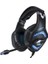 Siyah Mavi Onıkuma K1 Kamuflaj Auriculares Oyun Kulaklıkları Kablolu Fon De Ouvid Mikrofonlu Kulaklıklar Cep Telefonu Ps4 Dizüstü Pc (Yurt Dışından) 1