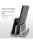 Gümüş 01 Dikey Dizüstü Bilgisayar Sehpası Ayarlanabilir Dock Standı Tutuculu Alüminyum Üçlü Masaüstü 17 Inçe Kadar Tüm Macbook/surface/samsung'a Uygun (Yurt Dışından) 4