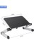 Siyah (Normal) Kaldırılabilir Dizüstü Bilgisayar Masası Standı Ayarlanabilir Alüminyum Ergonomik Lapdesk Pc Dizüstü Masa Masa Yatak Kanepe Için Standı (Yurt Dışından) 1