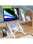 Standart Beyaz Katlanabilir Dizüstü Bilgisayar Standı Soğutma Fanı ile Dsektop Taban Desteği Dizüstü Standı Macbook Için Taşınabilir Dizüstü Bilgisayar Tutucu Soğutma Braketi (Yurt Dışından) 2