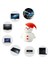 128 GB Kalem Sürücü 64 GB Memory Stick USB Flash Sürücü 128 GB 2.0 Küçük Kardan Adam Karikatür Kalem Sürücü USB Sopa 32 GB Hediye USB (Yurt Dışından) 2