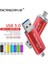 Altın 64 GB 3 In 1 Otg USB 3.0 Kalem Sürücü USB Flash Sürücü 16 GB 32 GB 64 GB Flash Sürücü 128 GB Android Mobil Için Ücretsiz C Tipi Adaptör (Yurt Dışından) 3