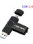 Siyah 16 GB Jaster USB 3.0 Otg Metal USB Flash Sürücü Pendrive 16 GB 32 GB 64 GB 128 GB Anahtar USB Sopa Kalem Sürücü Flaş (Yurt Dışından) 1