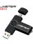 Siyah 16 GB Jaster USB 3.0 Otg Metal USB Flash Sürücü Pendrive 16 GB 32 GB 64 GB 128 GB Anahtar USB Sopa Kalem Sürücü Flaş (Yurt Dışından) 5