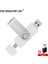 Beyaz 64 GB Yüksek Hızlı Akıllı Otg Mikro USB Flash Sürücü 128 GB 64 GB Memoria USB Flash Sürücü 32 GB 2.0 Kalem Sürücü Cle USB Tipi C Adaptörü (Yurt Dışından) 1