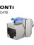 Cat.8 2 Adet Onti RJ45 Cat8 Aletsiz Stp Korumalı Keystone Jack Modülü, Kendinden Kilitleme Cat7 CAT6A Cat6 CAT5E Çinko Alaşım Ağ Çoğaltıcı Adaptörü (Yurt Dışından) 1