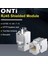 Cat.8 2 Adet Onti RJ45 Cat8 Aletsiz Stp Korumalı Keystone Jack Modülü, Kendinden Kilitleme Cat7 CAT6A Cat6 CAT5E Çinko Alaşım Ağ Çoğaltıcı Adaptörü (Yurt Dışından) 2