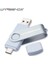Beyaz 256GB Yeni Wansenda USB 3.0 Tip C USB Flash Sürücü Otg Kalem Sürücü 512GB 256GB 128GB 64GB 32GB 16GB USB Stick 2'si 1 Arada Yüksek Hızlı Pendrive (Yurt Dışından) 1