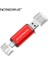 Kırmızı 64GB Akıllı USB 2.0 Flash Sürücü Tip-C Otg 2 In 1 128GB 64GB 32GB 16GB Pendrive Memory Stick Telefon Notebook Için (Yurt Dışından) 1