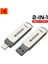 128 GB 2 Adet Kodak K273 USB Flash Sürücüler Yüksek Hızlı 128 GB U Disk Usb3.2 32 GB 64 GB Metal Otg Sopa 100% Orijinal (Yurt Dışından) 3