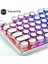 Siyah 104 Adet/takım Pbt Evrensel Yuvarlak Anahtar Kapağı Keycaps Kiraz Mx Mekanik Klavye Evrensel Arkadan Aydınlatmalı Yuvarlak Tasarım (Yurt Dışından) 2