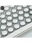 Siyah 104 Adet/takım Pbt Evrensel Yuvarlak Anahtar Kapağı Keycaps Kiraz Mx Mekanik Klavye Evrensel Arkadan Aydınlatmalı Yuvarlak Tasarım (Yurt Dışından) 5